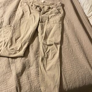 Gap skinny utility khaki